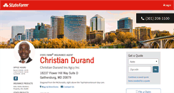 Desktop Screenshot of durandchristian.com