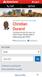 Mobile Screenshot of durandchristian.com